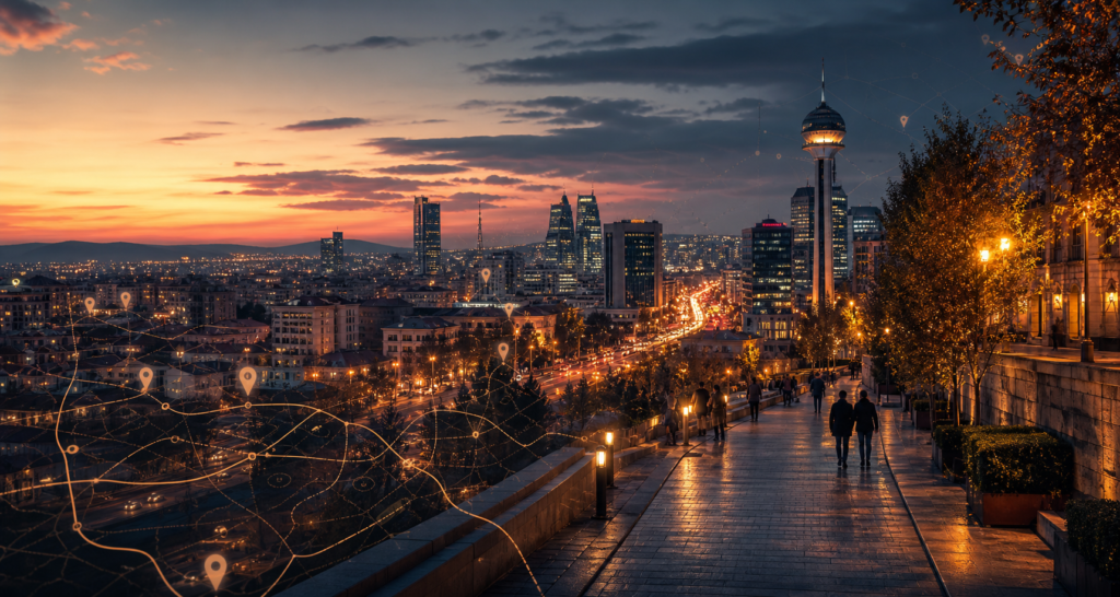 Ankara şehir ritmi ve dijital rehber