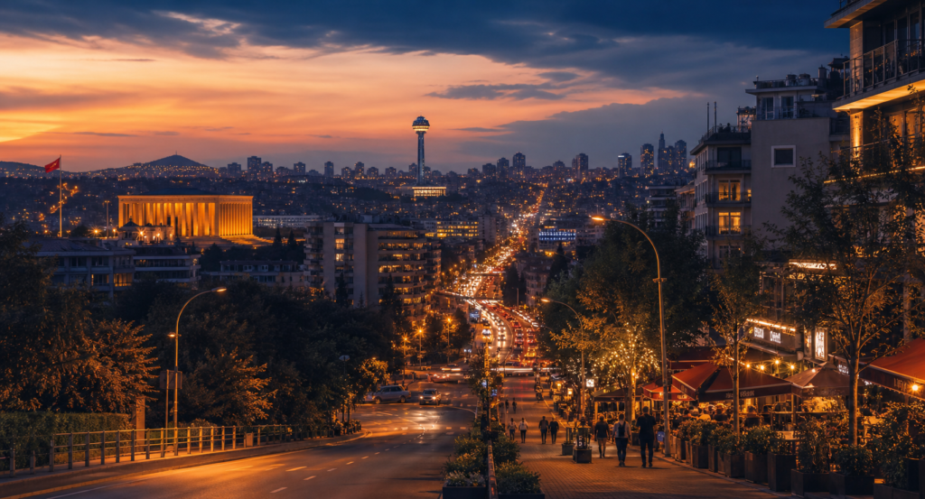 Ankara ve Çankaya Arasında Şehir Deneyimi